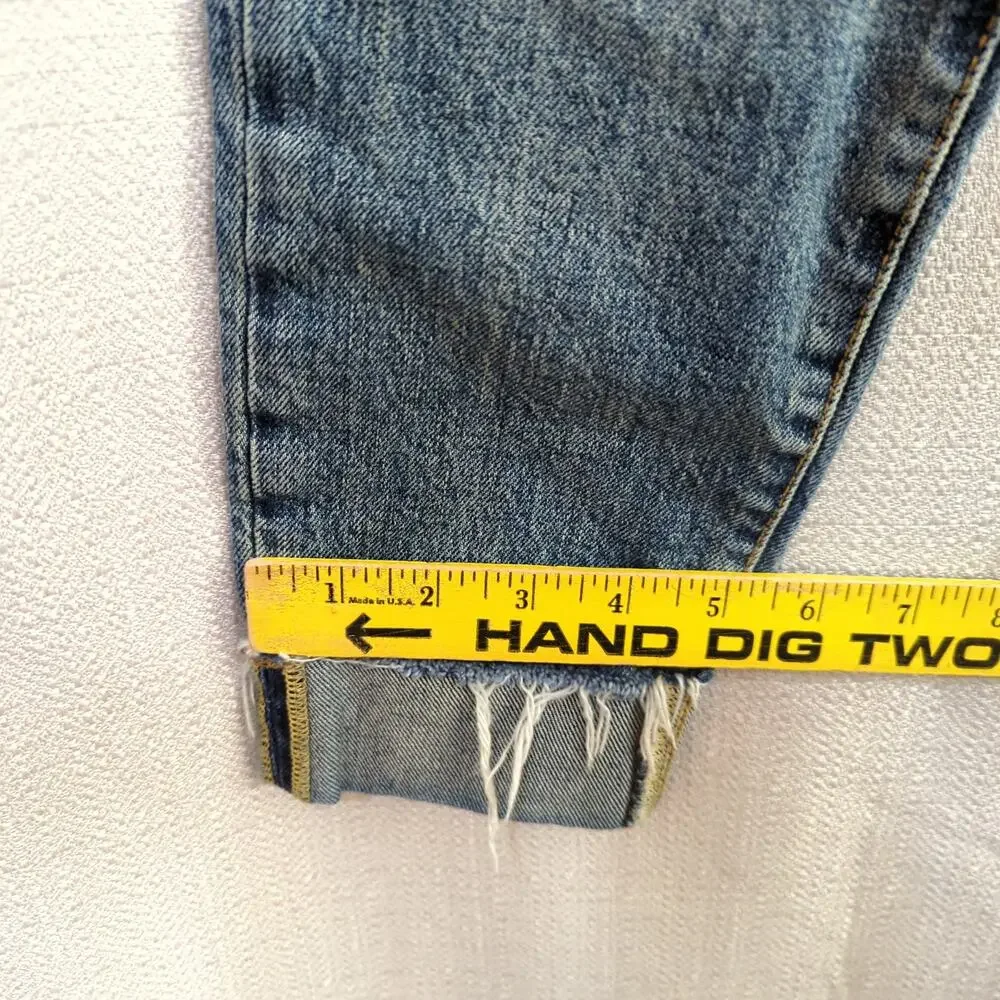 We The Free People Jeans Womens 26 Stella Skinny High Rise Dirty Wash Distressed - Picture 8 of 12
